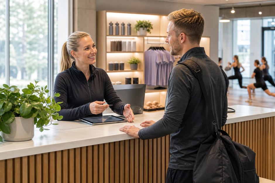 Moderni Suomalainen Liikuntakeskus Asiakaspalvelulla
